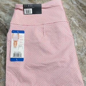NWT ***** S.C & Co 360 Tummy control skort with pockets.